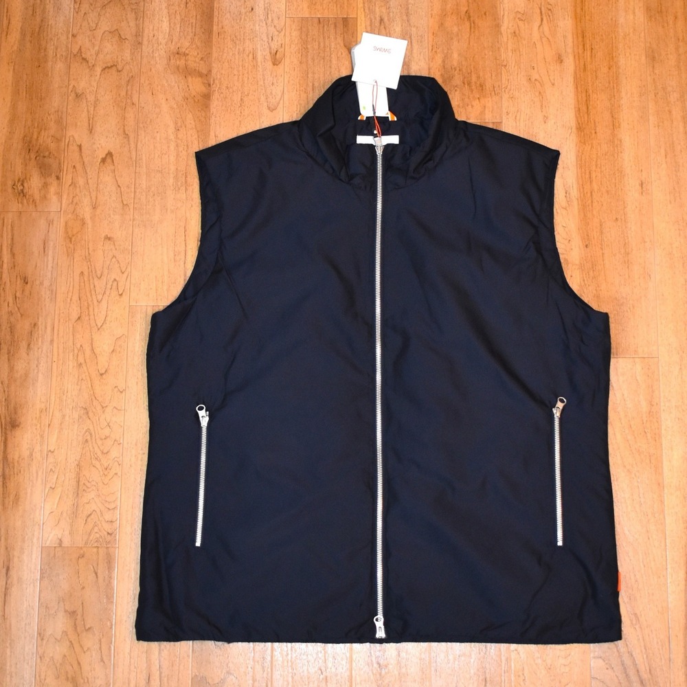 SWIMS The Light Vest Mens XXL Dark Navy New Primaloft Insulated Full Zip 1510193